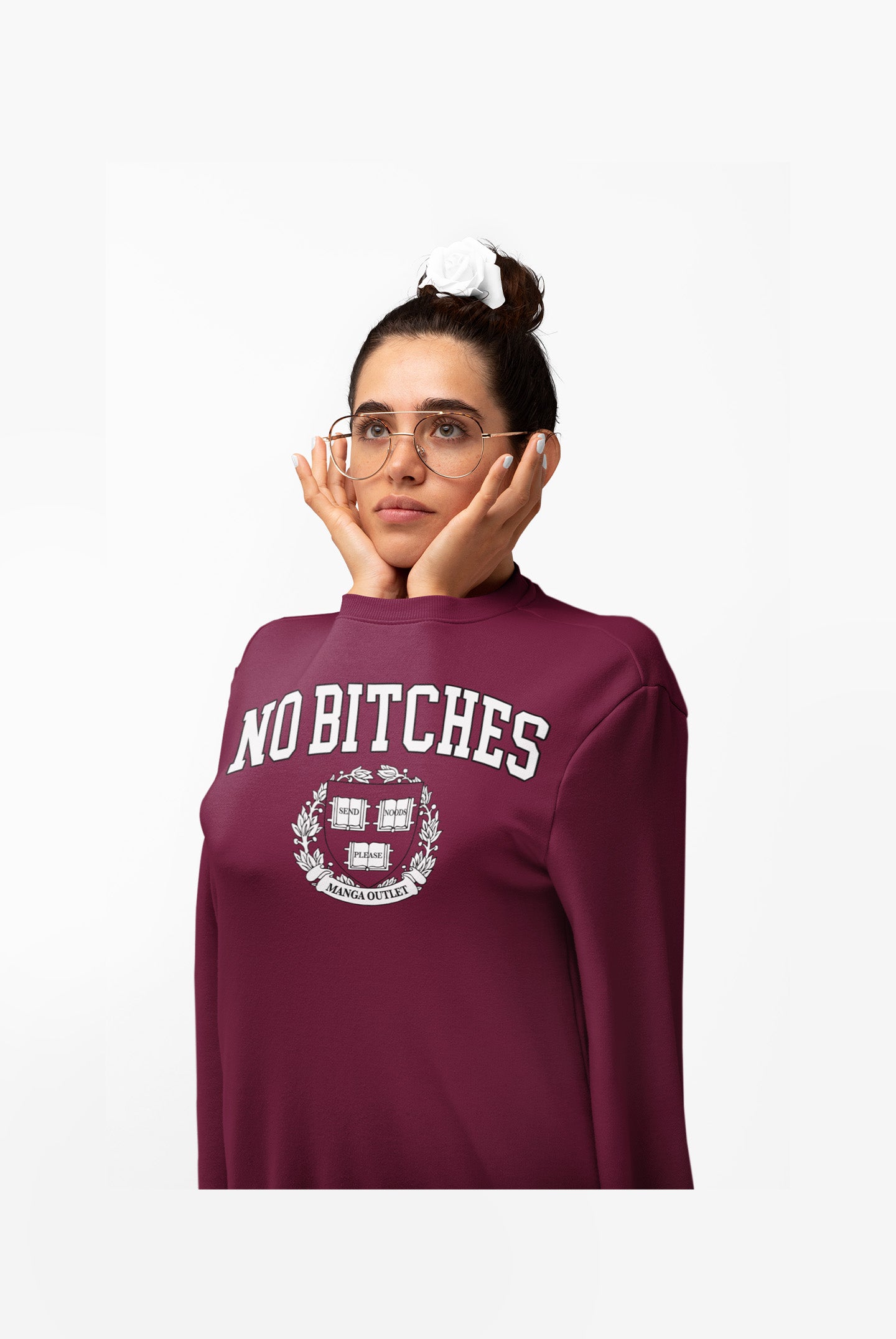 NO BITCHES Crewneck